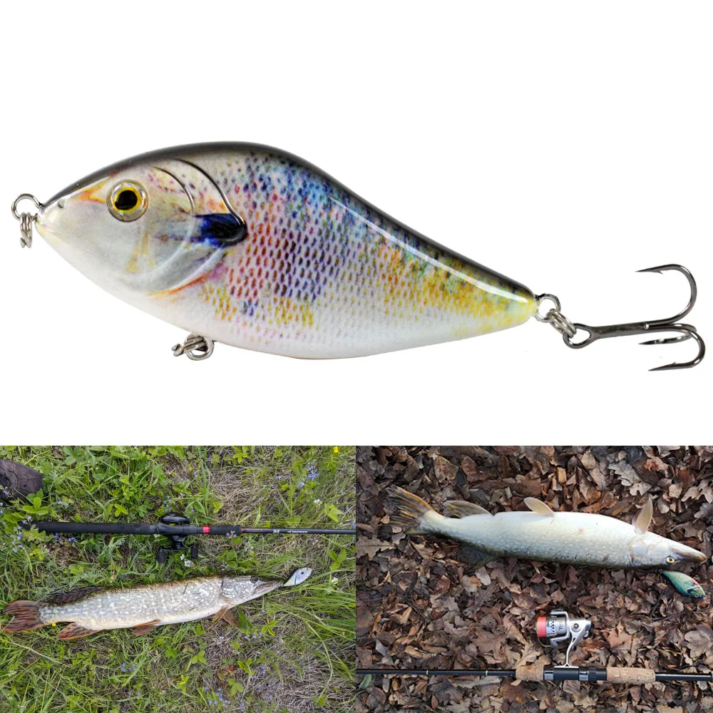 Alsasika Jerkbait 100mm – Senko lento para Lucio - imagen 3