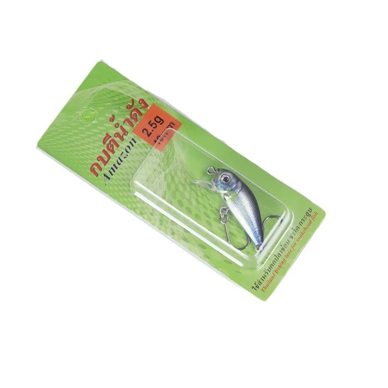 4 Uds 4CM/2,5G pequeño Jerkbait Minnow Señuelos de Pesca cebo duro artificial Lucio Mini peces Wobblers Pesca Crankbait Pesca de carpa - imagen 5