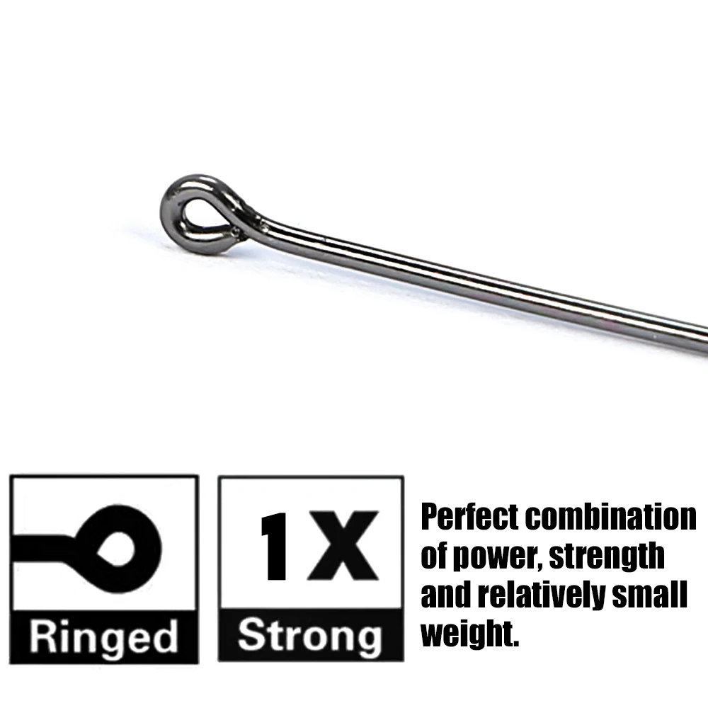 B & U 25 uds Micro trucha anzuelo único anzuelo de pesca de acero al carbono anzuelos individuales aparejos anzuelos de gusano accesorios de pesca - imagen 4