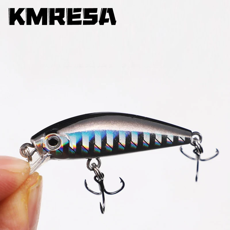 Wobbler leurres de pesca Jerkbait perche Pesca 45mm 2,7g Mini appât dur artificial coulant pour trote bar brochet attirail
