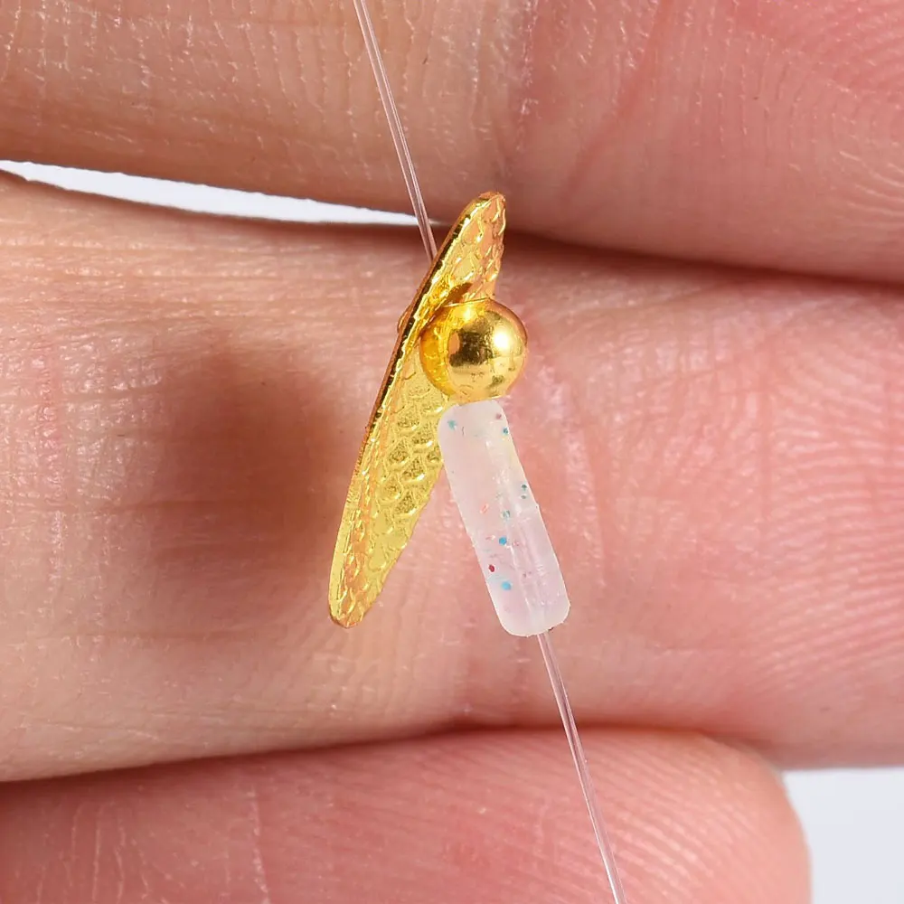 Cuentas de pesca de ojo de pez de 5/6/8mm, 100 piezas, mezcla de colores, perlas acrílicas de pesca, aparejos de pesca de lubina - imagen 4