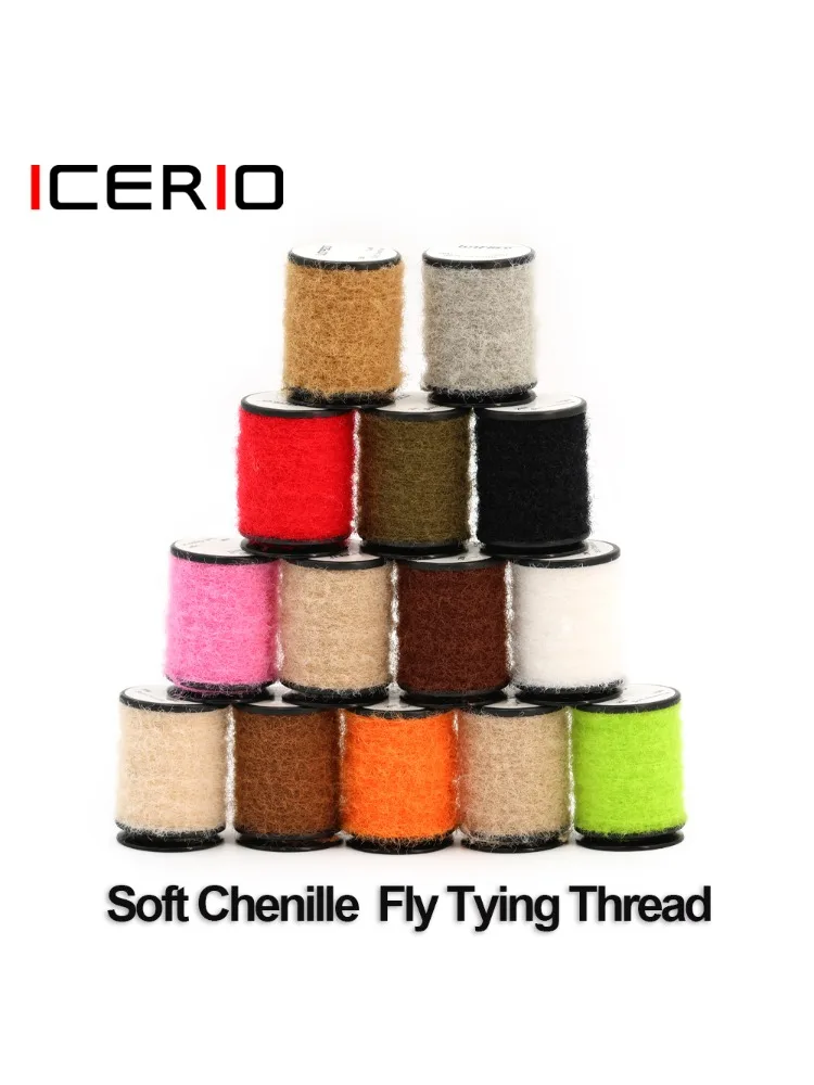 Bobinas de ICERIO Chenille en varios colores