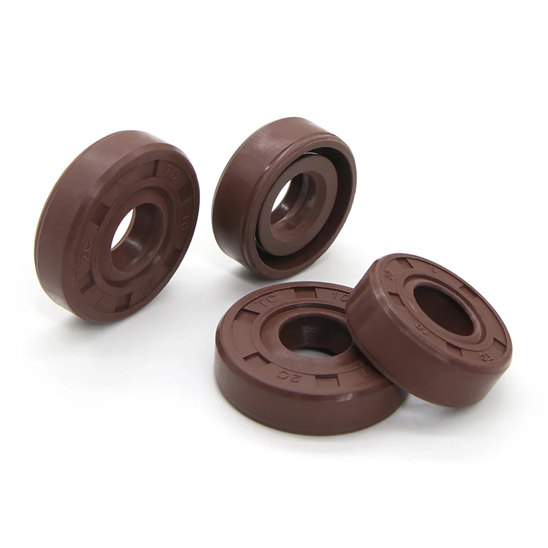 Sello de aceite FKM de 2/5 piezas, ID, 8/9/10mm, TC-8/9/10x14/15/16/17/22/26/28x5/7/8/10mm sello de aceite de doble labio de flúor - imagen 3