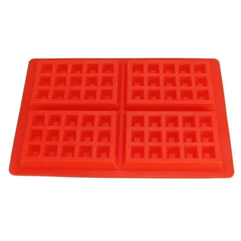 Molde de silicona antiadherente para waffles, pastel y muffins