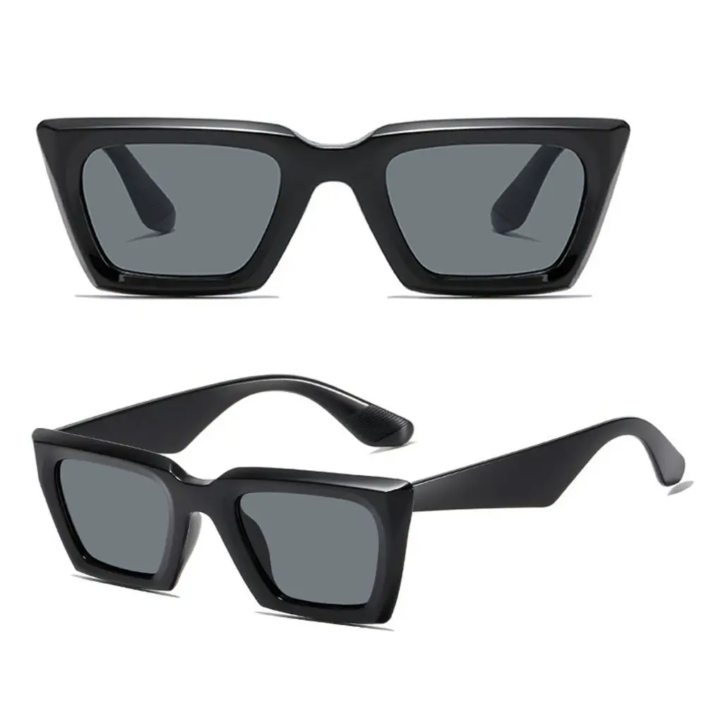 Gafas de sol con montura cuadrada Punk, estilo callejero, gafas de conducción con protección solar, accesorios para exteriores, decoración de verano - imagen 2
