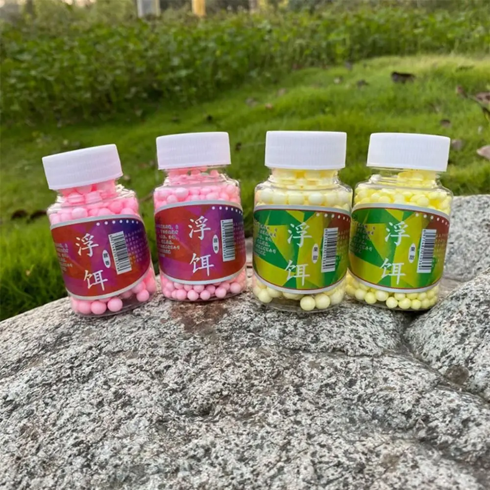 1 botella 170 Uds 2024 flotabilidad pesca espuma cebo de pesca pesca flotabilidad cebo burbuja reutilizable crucian carpa cebo - imagen 3