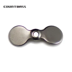Palas de hélice COUNTBASS – Acero inoxidable para señuelos DIY