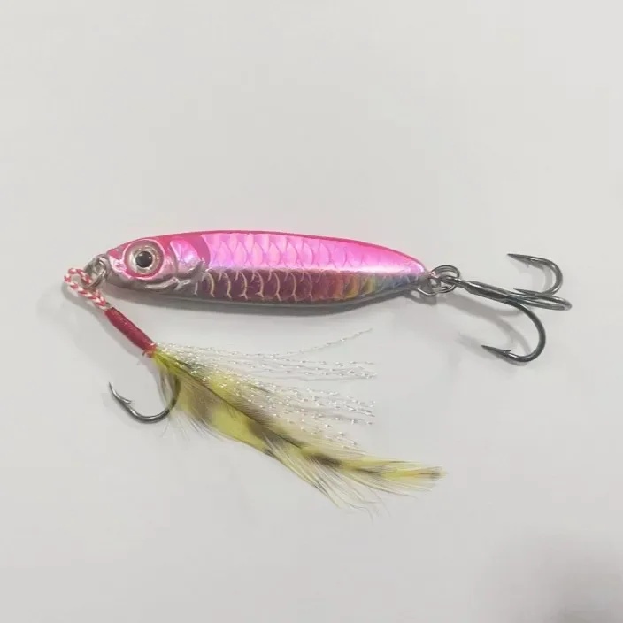 Señuelos de Pesca de lápiz, cebo Artificial flotante, plástico duro, Swimbait, Lucio, lubina, trucha, VIB de Metal, 1 piezas, 10g, 4,5 cm - imagen 3