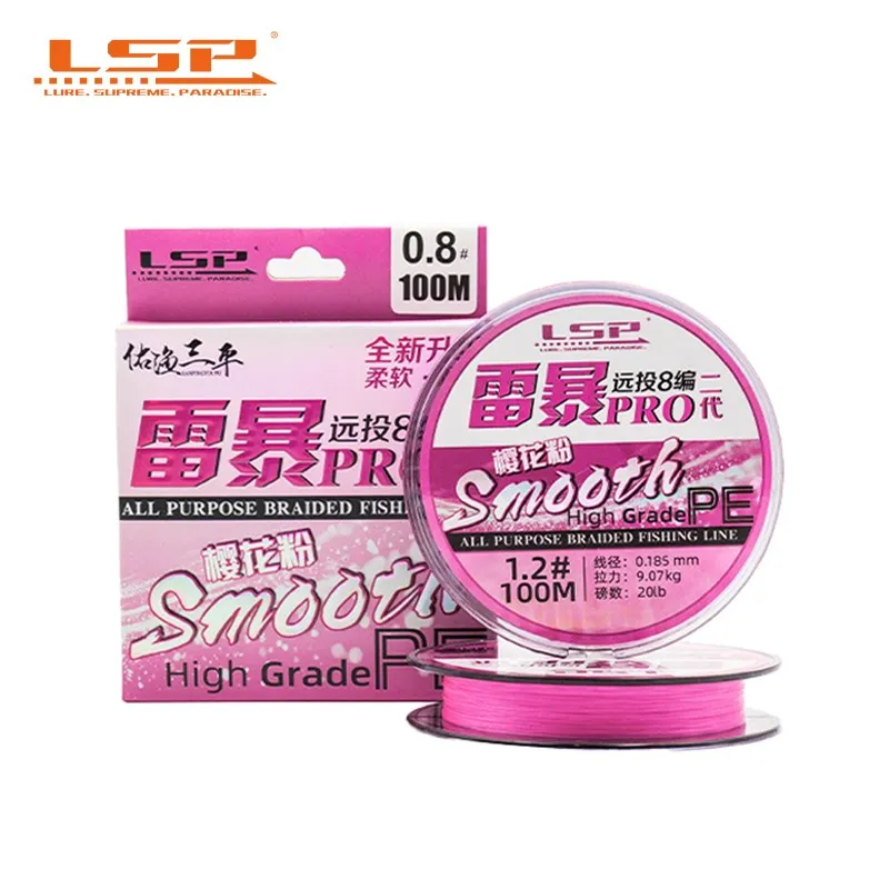 LSP Thunderstorm Pro 2 Hilo PE Trenzado 8 Hebras – Mar y Agua Dulce