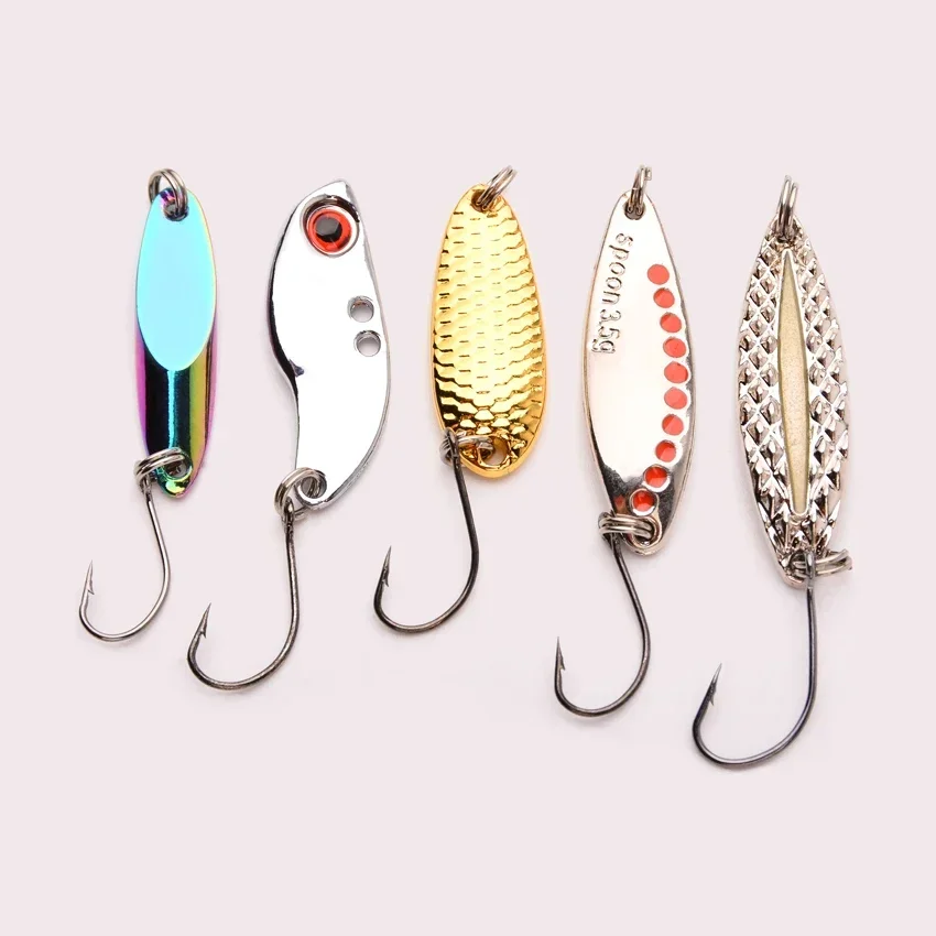 5 unids/lote Wobbler señuelos 3g/10g/15g Metal Vib señuelo de Pesca set hundimiento Metal duro VIB Señuelos de Pesca de Mar cebo de Pesca Artificial - imagen 4