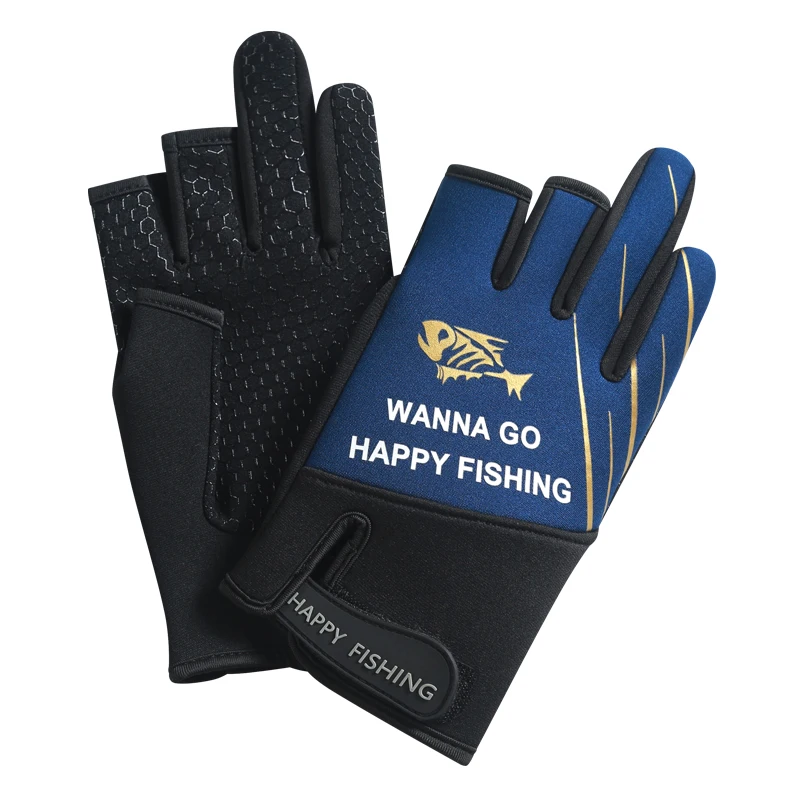 Guantes de pesca anticorte de tres dedos – Invierno - imagen 2
