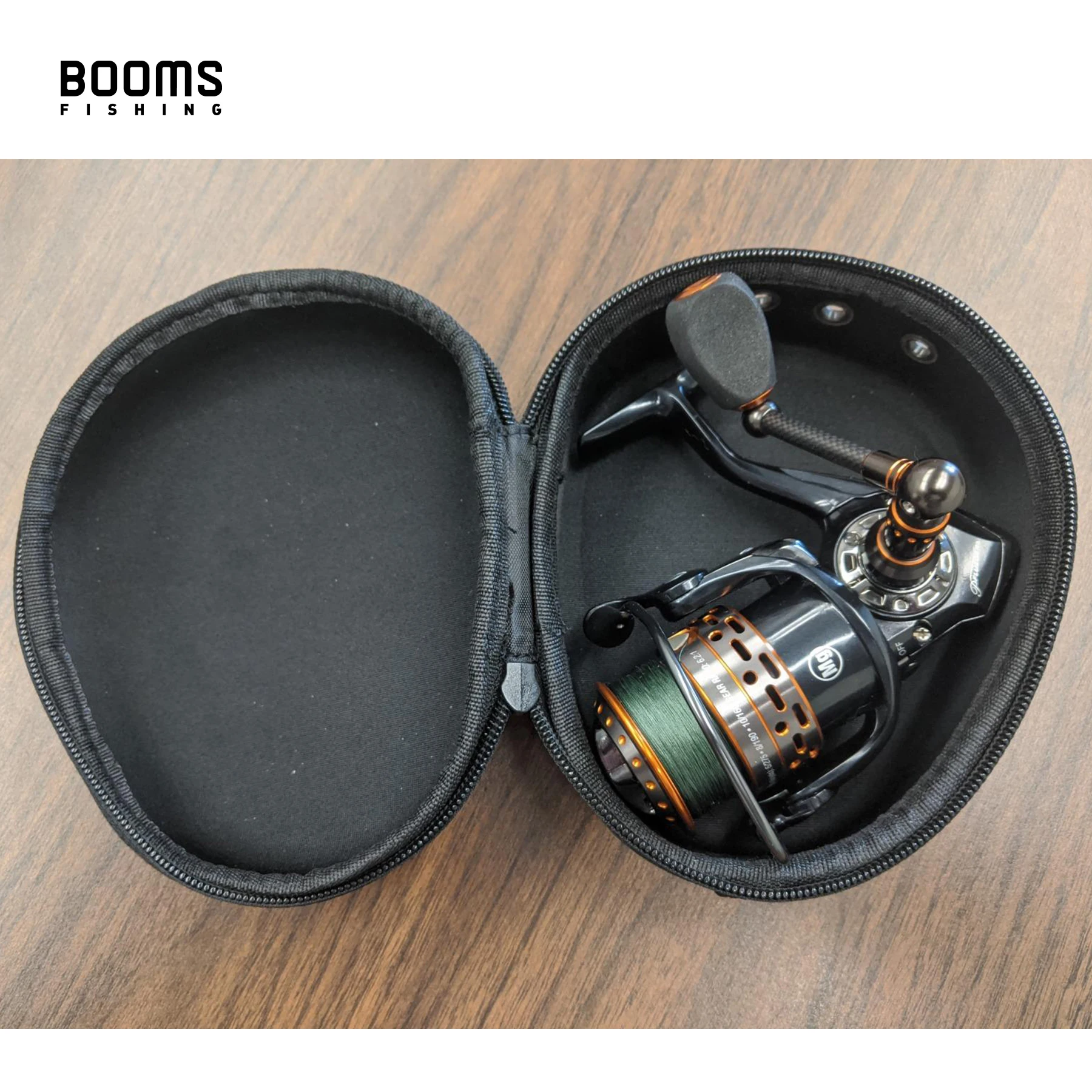 Booms Fishing RC5 funda protectora para carrete de pesca bolsa para Baitcasting tambor carretes giratorios bolsa de almacenamiento accesorios de pesca - imagen 5