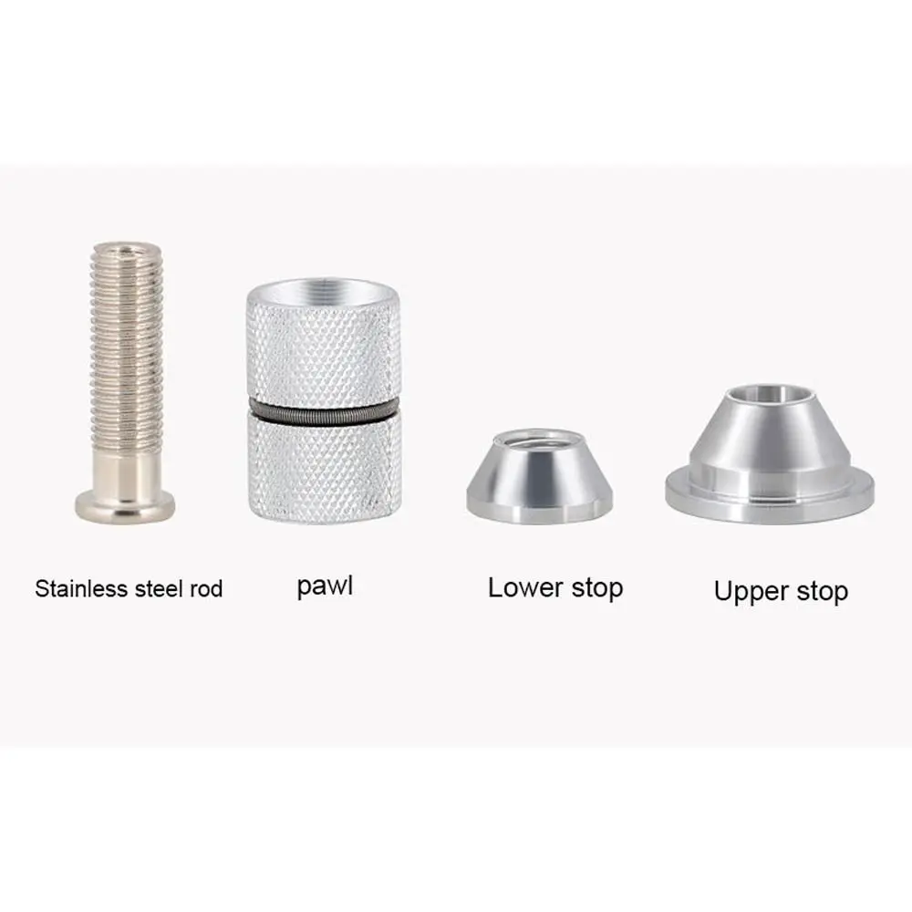 Desentimiento de varillas de acero inoxidable, parada inferior, parada superior