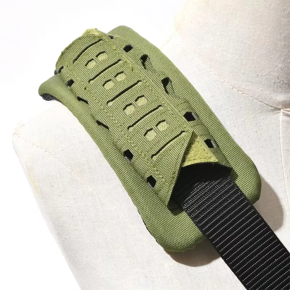 Almohadilla de correa de hombro transpirable, hombrera suave antifricción para exteriores, protege el amortiguación, hombrera de escalada - imagen 3