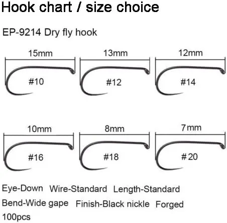 Dry fly hook 9214