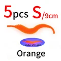 5pcs orange S