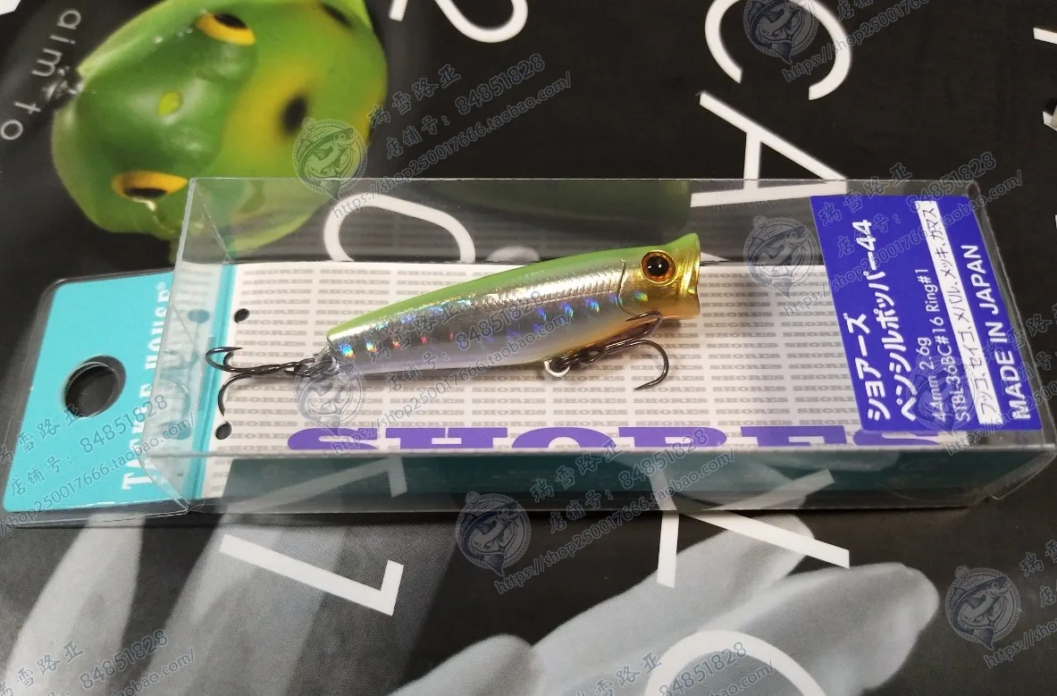 TACKLEHOUSE Japón PECIL POPPER SPP44 Micro Object Wave Climbing Pencil 2,6g Water Bait - imagen 4