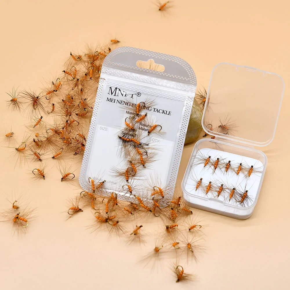 MNFT-señuelo de pesca con mosca colorido, 10 Uds., Color de alta simulación, práctico señuelo de natación adecuado para agua dulce y salada - imagen 4