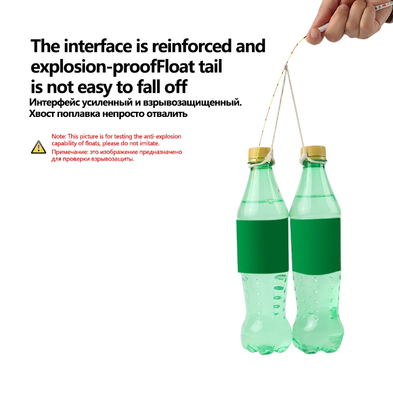 Flotadores de pesca de plumas de pavo real, 1 bolsa de ganchos + 1 soporte para boya, tapón flotante para carpa cruciana, accesorios de pesca verticales, 3 uds. - imagen 3