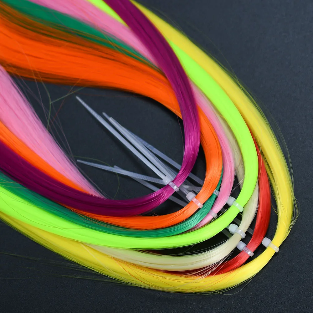 MNFT Flashabou Oropel Plano – Fibras brillantes para atar moscas