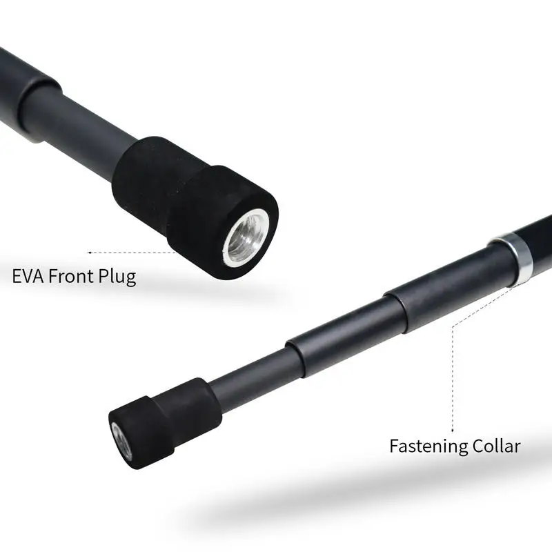 ZYZ 3,6/4,5/5,4/6,3 M red de mano para pesca en roca de mar caña telescópica plegable de alto carbono marco de Metal aparejos de red de pesca ultraligeros - imagen 3