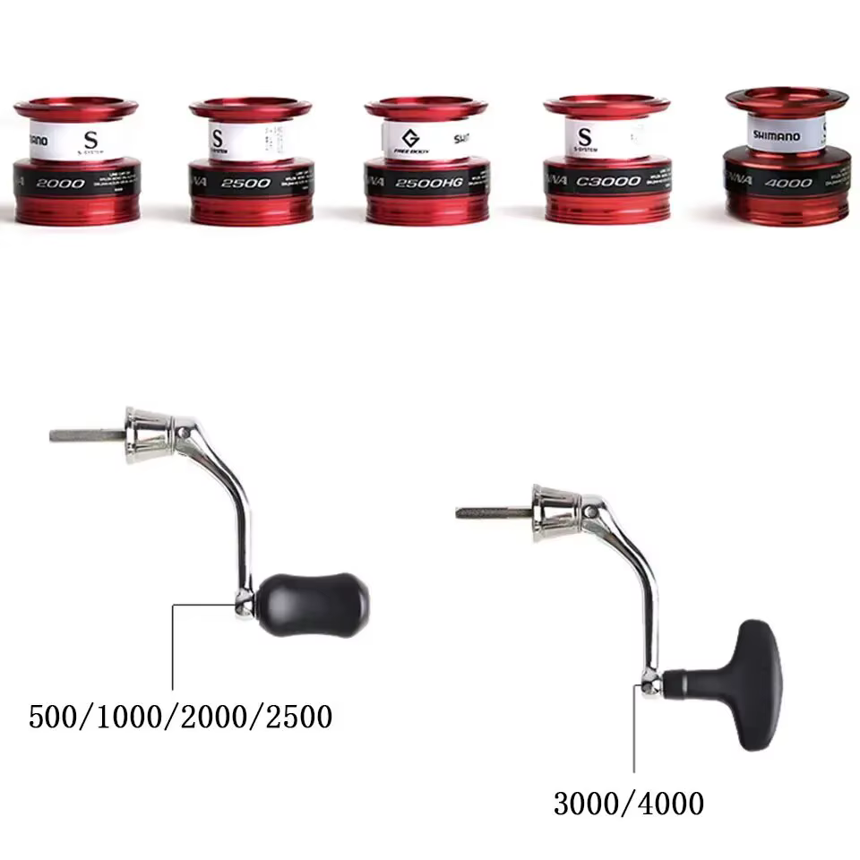 Shimano Sienna AR-C carrete giratorio metálico agua dulce salada - imagen 2