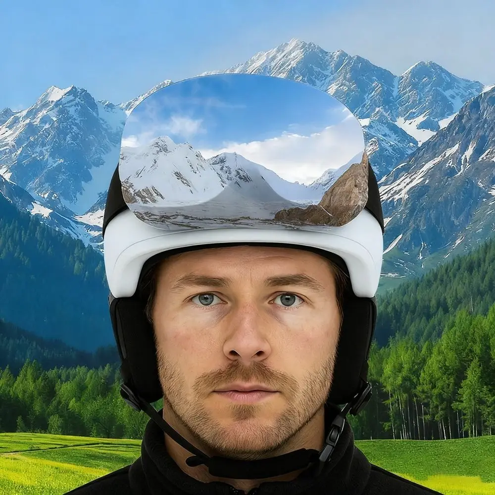 Nuevo Material de microfibra, cubierta para gafas de esquí, protección contra arañazos, funda para gafas a prueba de polvo, cubierta protectora para lentes 3D, equipo de Snowboard - imagen 5