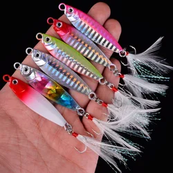 Wobbler con lastre y ojos 3D para pesca en mar de agua salada