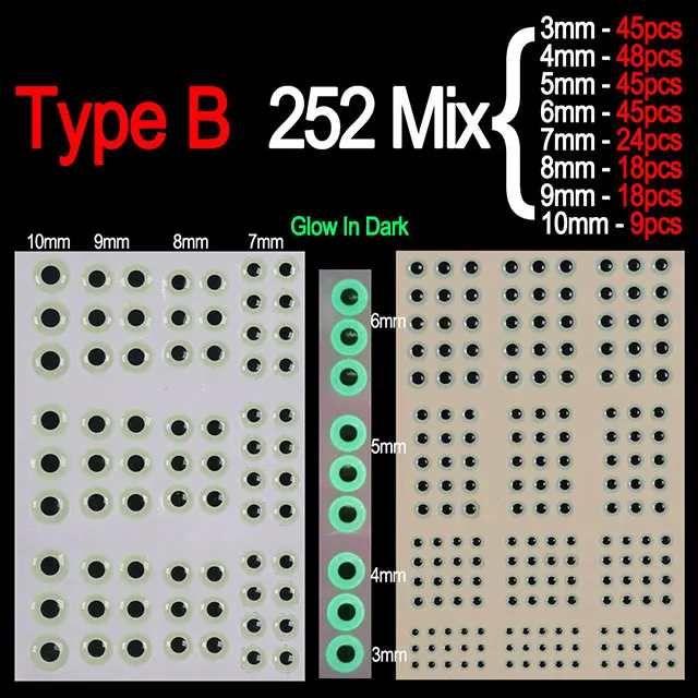 252pcs Type B