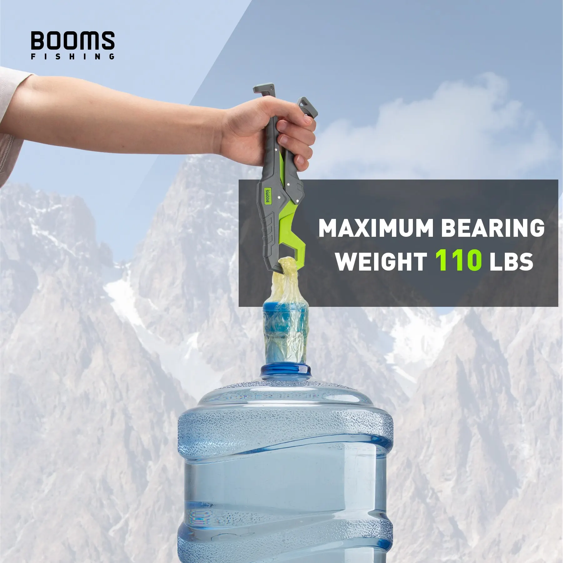 Booms Fishing G05 pinza de pescado de fibra de vidrio con cordón antioxidante anticorrosión más segura para herramienta de pesca con agarre de pescado - imagen 4