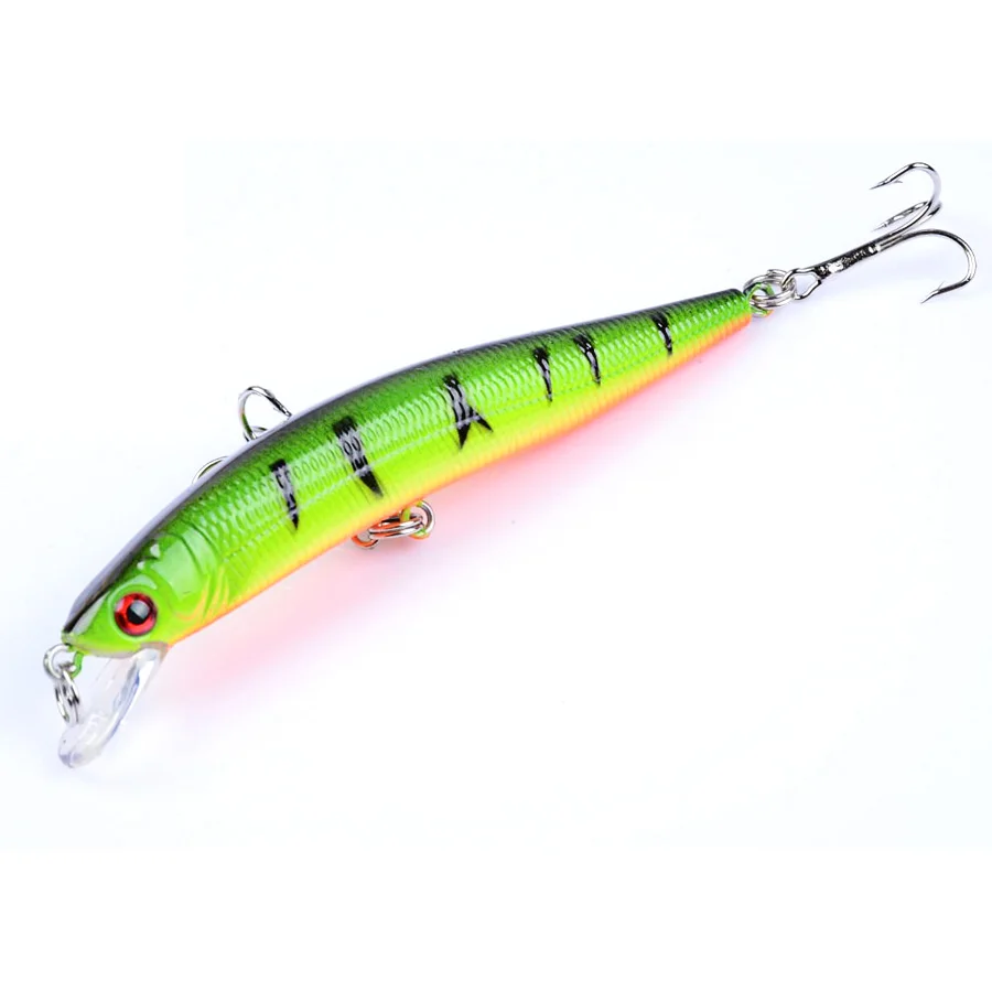 Jerkbait Minnow Crankbaits Señuelos de Pesca Swimbait cebo duro Artificial Wobblers para Lucio curricán, trucha, carpa, aparejos de pesca - imagen 3