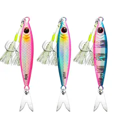AS Slow JIg Pesca señuelo Pesca Glow Jig lanzamiento lento pescador 40g60g80g100g Metal duro cebo hundimiento Jigging Pesca Leurre cebo