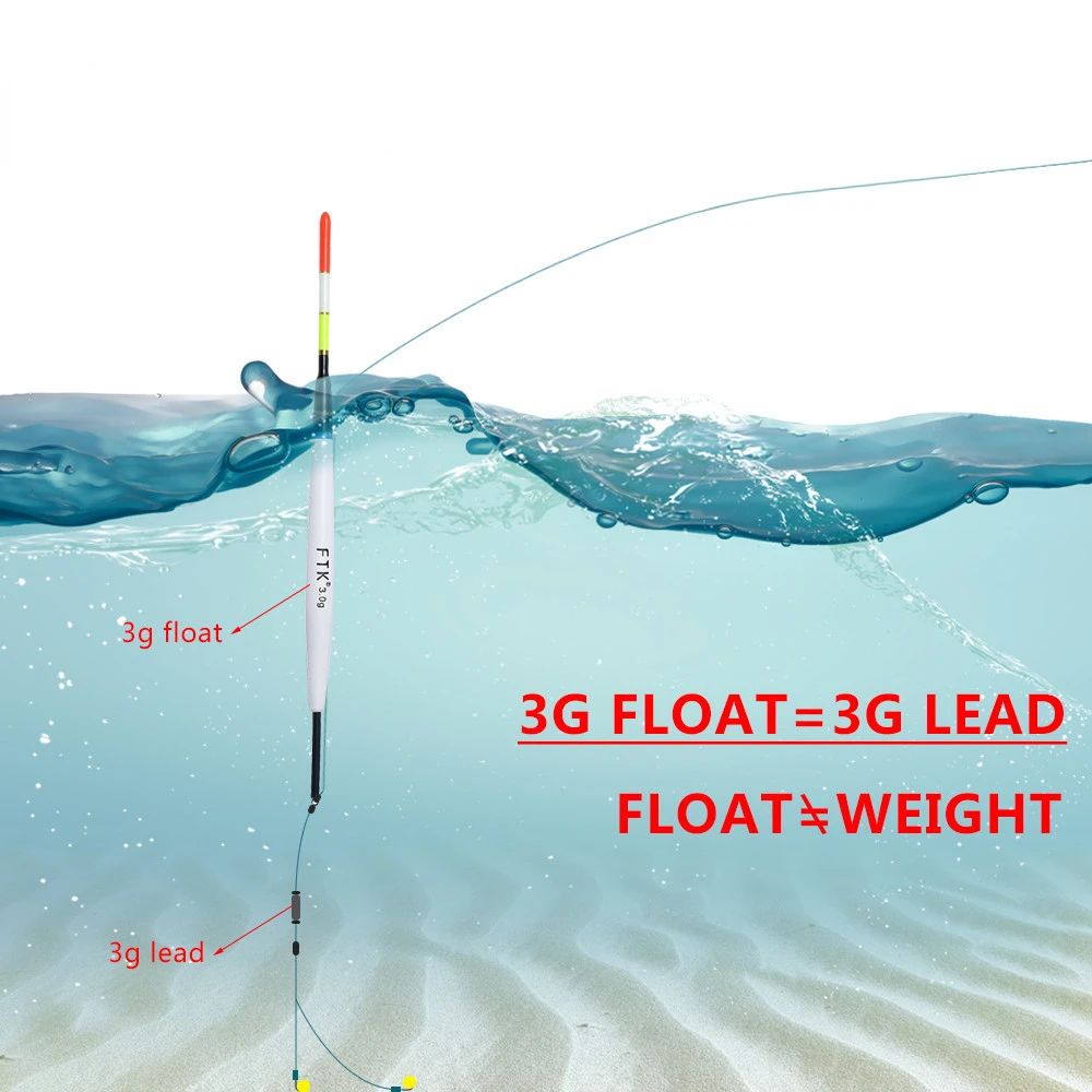 Flotadores flotantes de cola corta gruesos, llamativos, Balshanmuji, 30 piezas, venta al por mayor - imagen 5