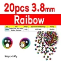 20pcs Rainbow 3o8mm