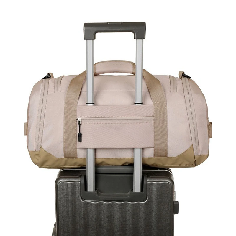 Bolsos cruzados deportivos para mujer, bolsa de viaje de gran capacidad, bolsas de fin de semana para la noche con compartimento para zapatos - imagen 4