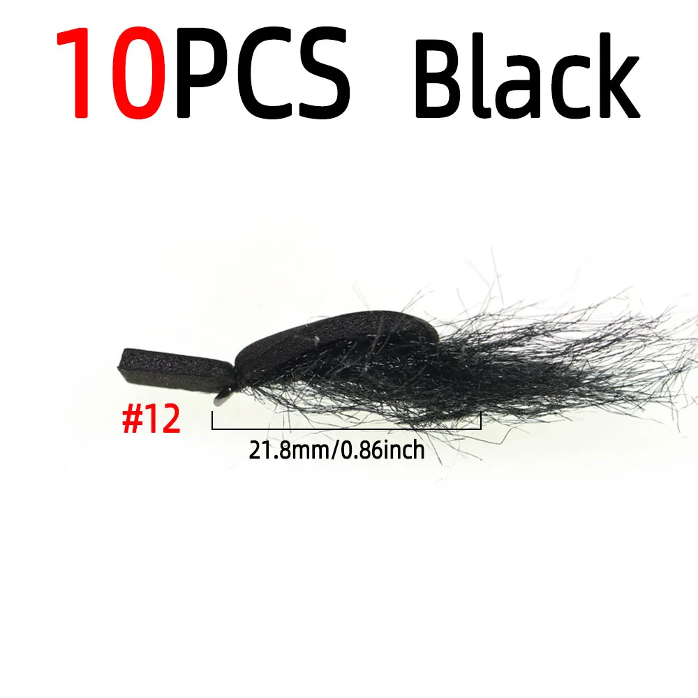 10pcs Black