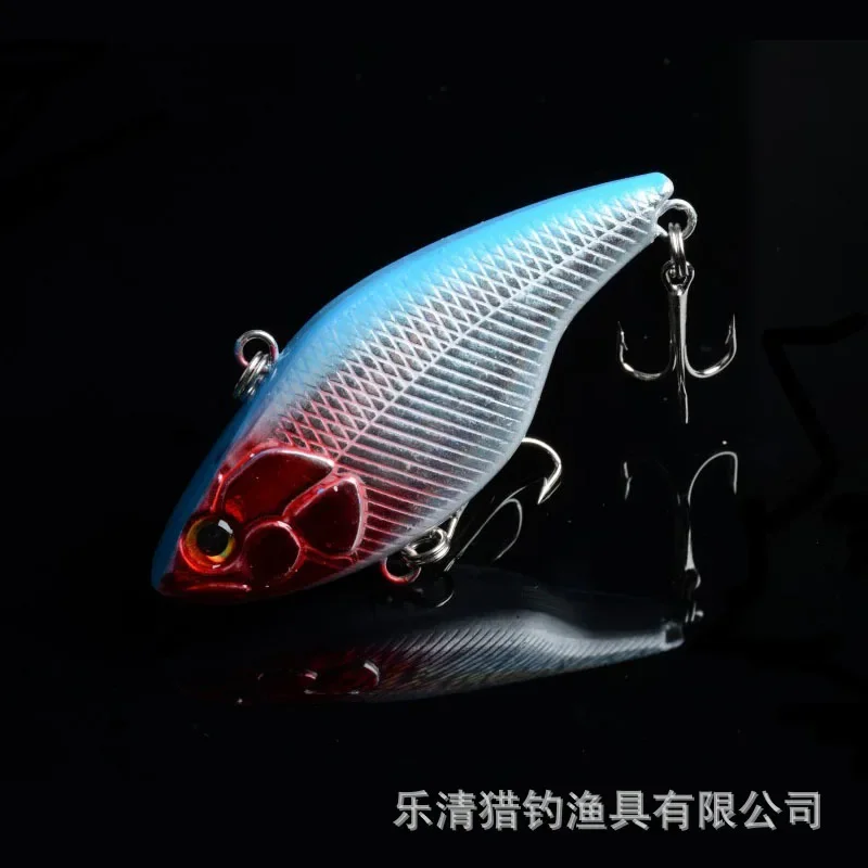 Luya-Cebo duro de plástico para pesca, cebo biónico de 10 colores, capa de natación completa, VIB, 7,5 cm/18g - imagen 4