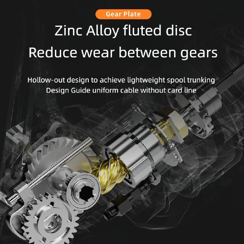 Carrete de cebo para barco, bobina de Metal, carretes de pesca giratorios para agua salada, equipo de juego grande, varilla ultraligera de alto perfil - imagen 5