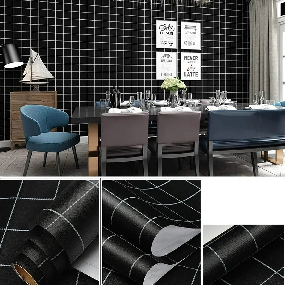 Papel tapiz adhesivo, pegatina decorativa de mármol, renovación de baño y cocina, papel decorativo de 40cm de ancho, lámina impermeable a prueba de aceite para pared - imagen 5