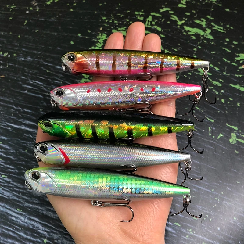 Señuelo de Pesca TSUYOKI 2024, lápiz japonés Duo Real, lápiz de superficie de 100mm, señuelo de Pesca Topwater, cebo Artificial Stickbait - imagen 2