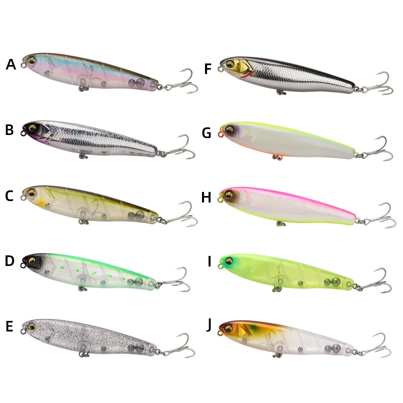 Le Fish 85MM 97MM 105MM superficie Walker señuelo de pesca caminar el perro Artificial agua salada lubina cebo duro aparejos - imagen 5