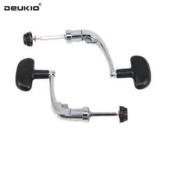 DEUKIO DIY manivela metálica plegable para carrete spinning