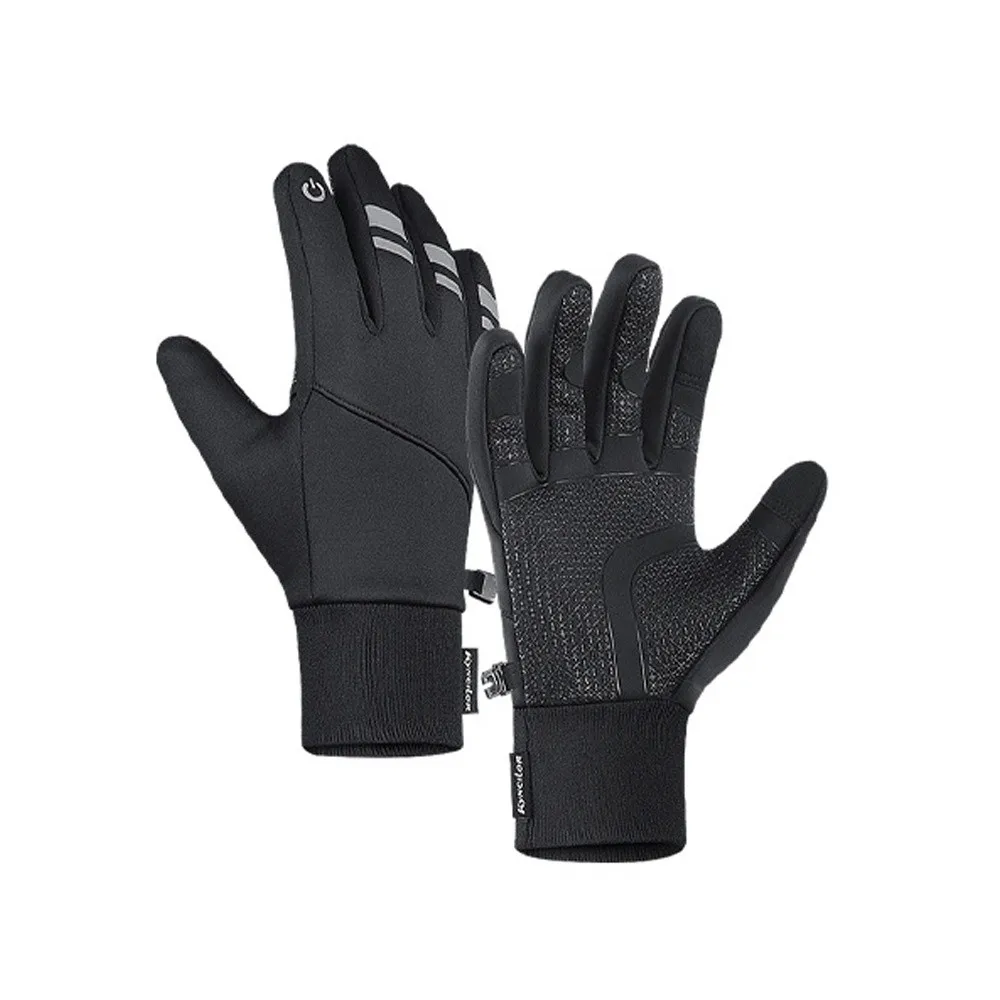 Guantes de ciclismo a prueba de viento de alta calidad, manoplas con pantalla táctil a prueba de frío, guantes cálidos antideslizantes para Otoño e Invierno - imagen 5