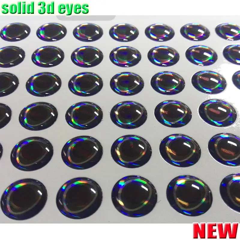 Muchos tipos de ojos de señuelo de pesca 3D ojos de pez 3d ojos de pesca 3d ojos de señuelo 1000 unids/lote - imagen 5