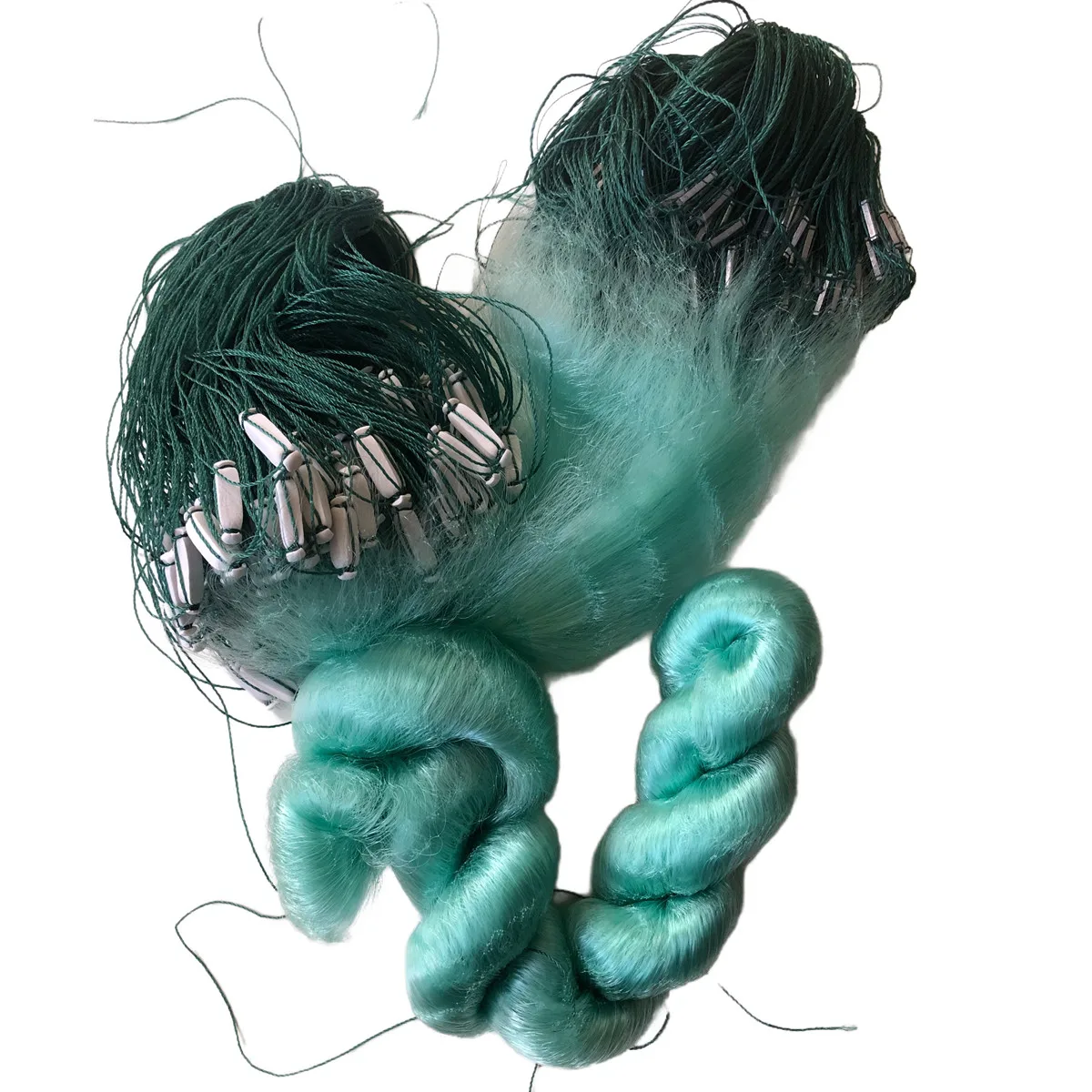 POUI COME DREAM Red de pesca de nailon monofial, red de enmalle de una sola capa, línea fuerte 0,13mm-0,17mm,H 2m-8m, longitud 85m, malla 40mm-70mm - imagen 4