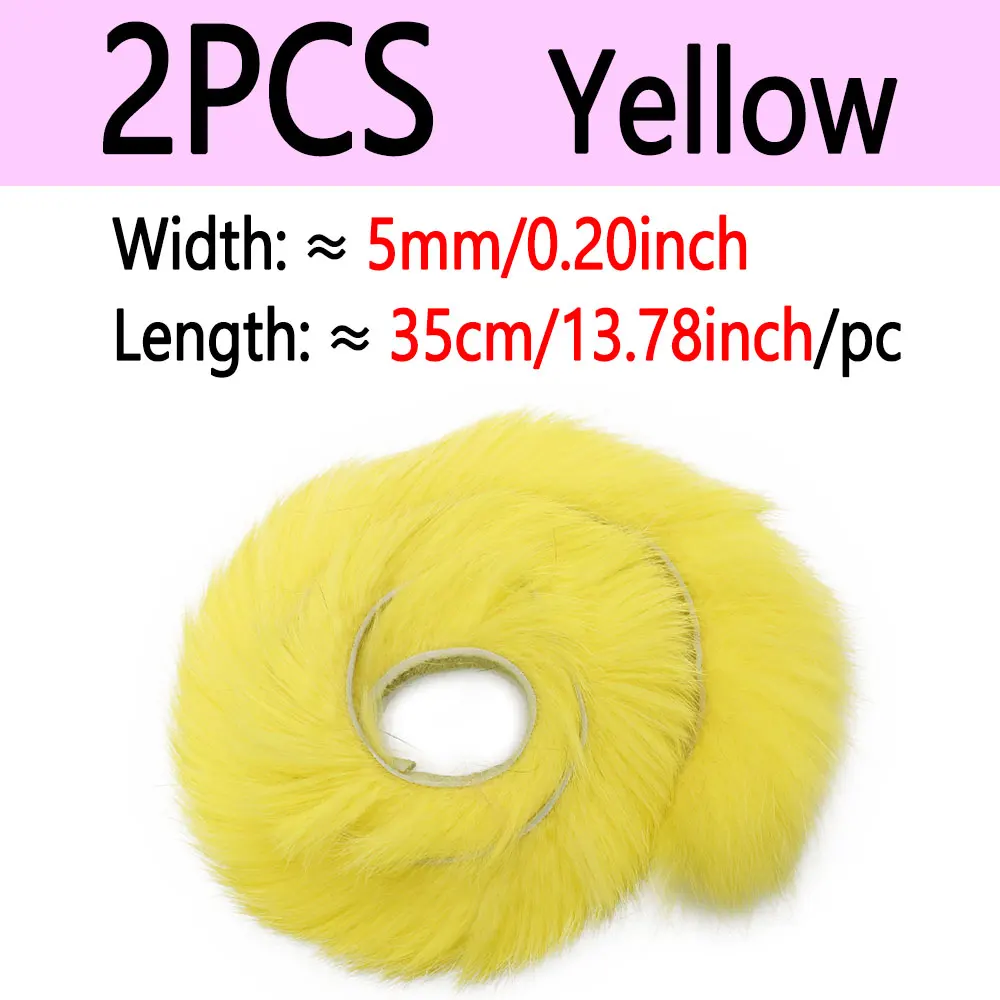 2pcs Yellow