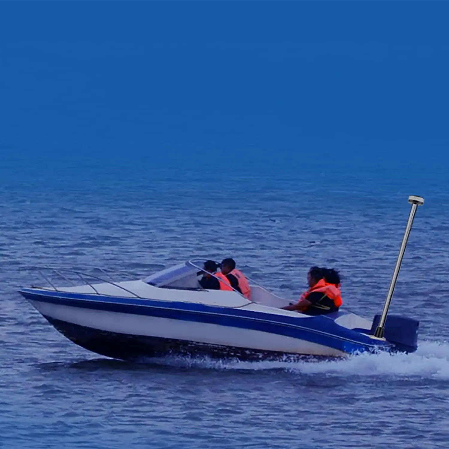 Luz de anclaje para barco USCG 2 NM – Base extraíble 2 pines - imagen 3