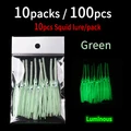 100pcs green