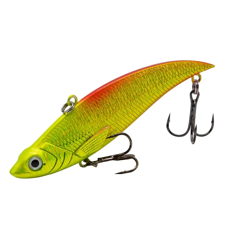 MUKUN-señuelo de pesca con vibración que se hunde, 8,9 CM, 18G, cebo duro Artificial VIB, pesca en hielo en invierno, Lucio, aparejos de cebo Isca Pech - imagen 5