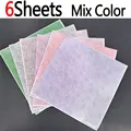 6Sheets Mix Color